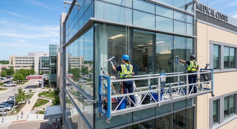 Medical Center Window Cleaning in Denver County, CO