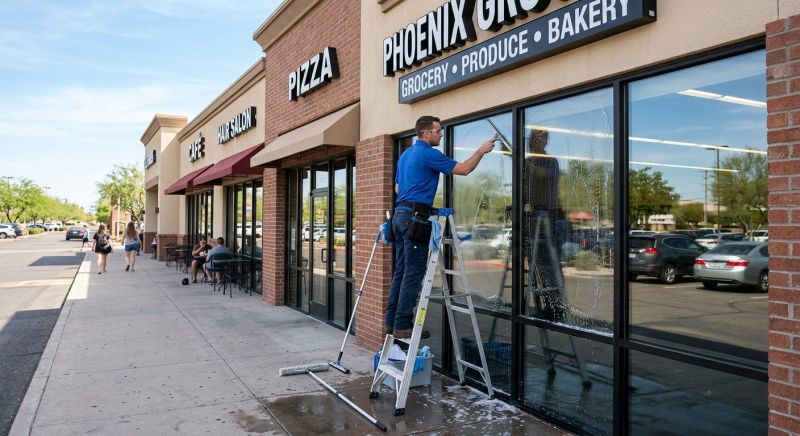 Office Building Window Washing in Denver County, CO