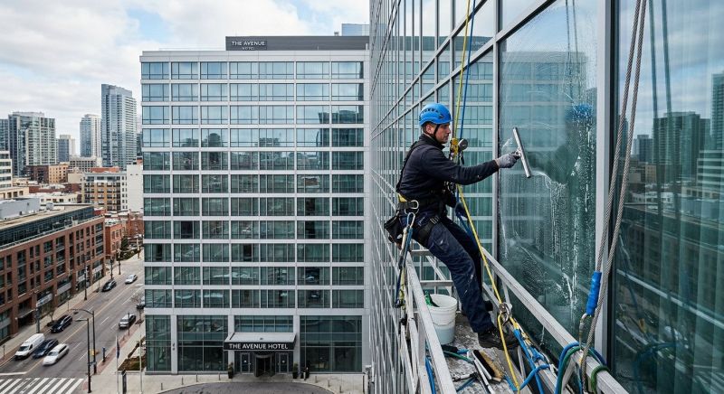 Shopping Mall Window Cleaning in Denver County, CO
